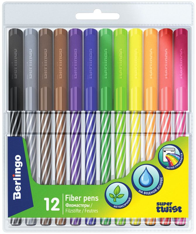 Фломастеры «Super Twist» | Berlingo