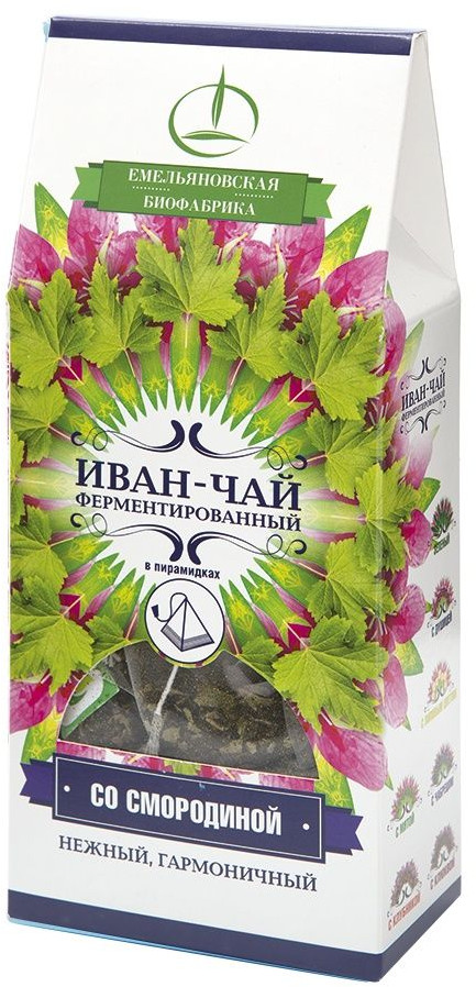Иван-чай с листьями смородины | Емельяновская Биофабрика