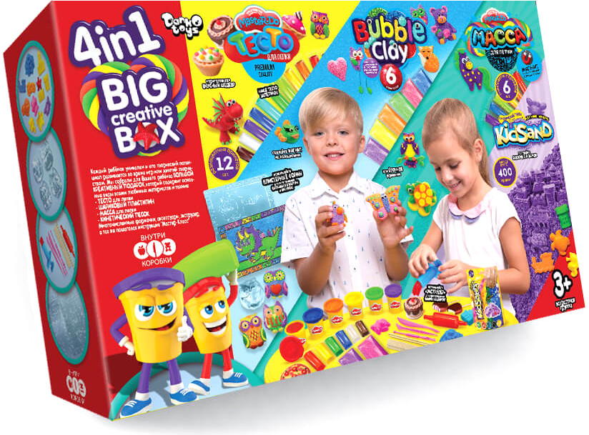 Набор для лепки «Big creative box» | Danko Toys