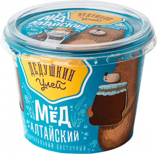 Мед натуральный цветочный «Алтайский»