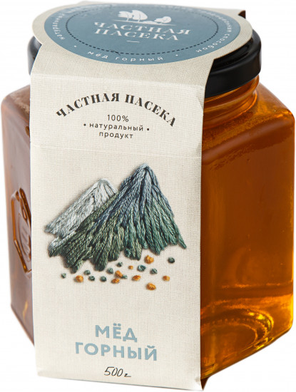 Мед натуральный цветочный «Горный»