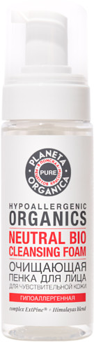 Пенка для умывания Hypoallergenic Organics Neutral Bio Cleansing Face Foam «Чистая и нежная кожа» | Pure | Planeta Organica