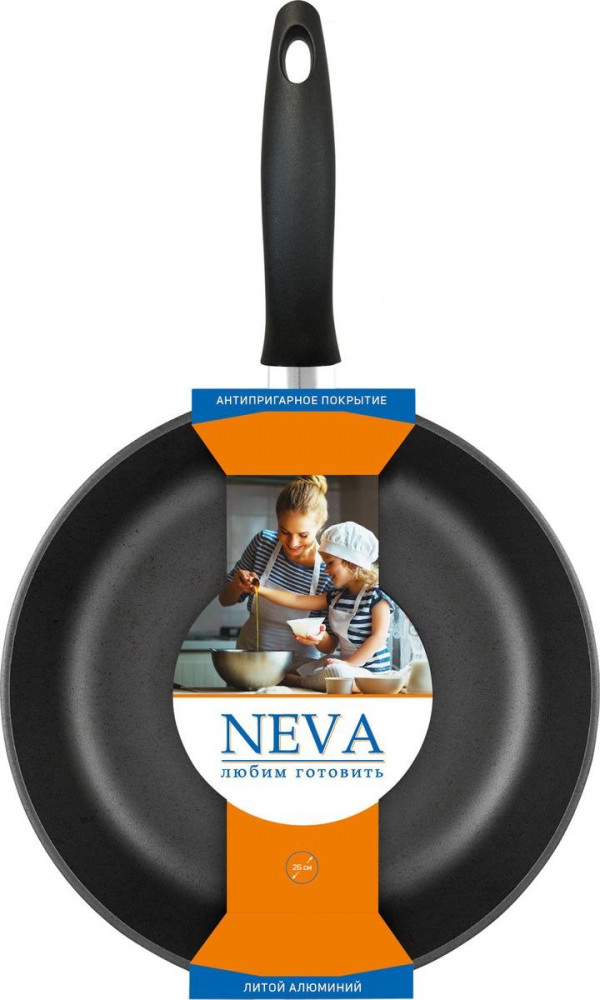 Сковорода литая «Neva Black» | Neva Black | НМП