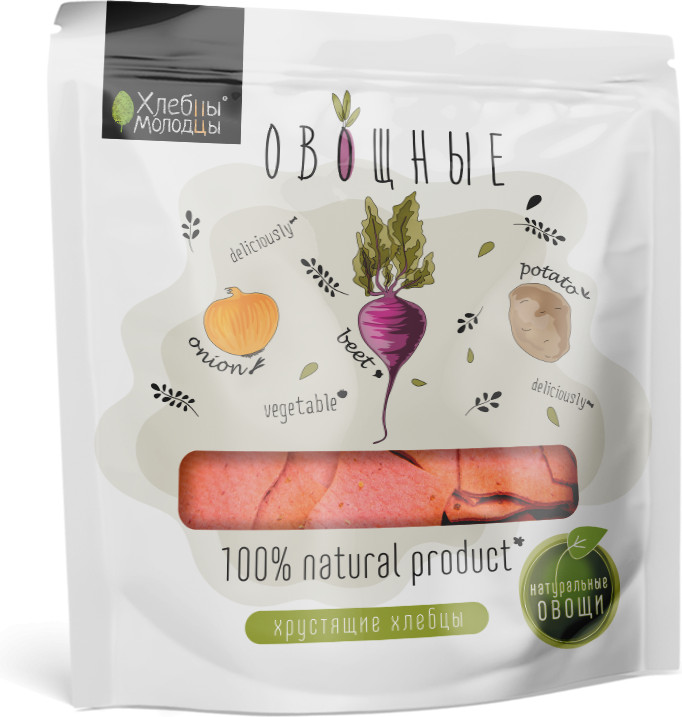 Хлебцы хрустящие «Овощные» | Хлебцы-Молодцы