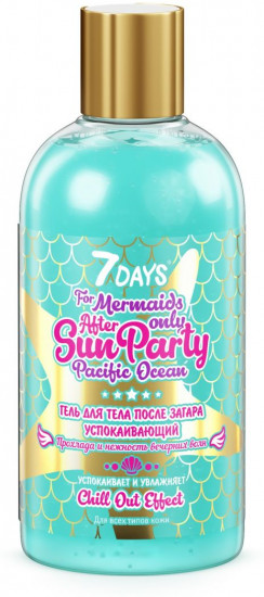 Гель для тела после загара «Pacific ocean»