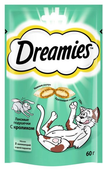 Лакомство для кошек с кроликом (60 г) | Dreamies