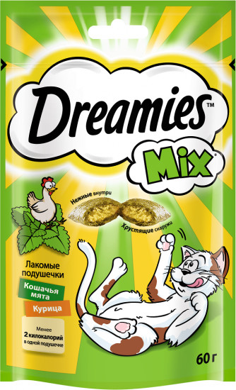 Лакомство для кошек с курицей и мятой (60 г)