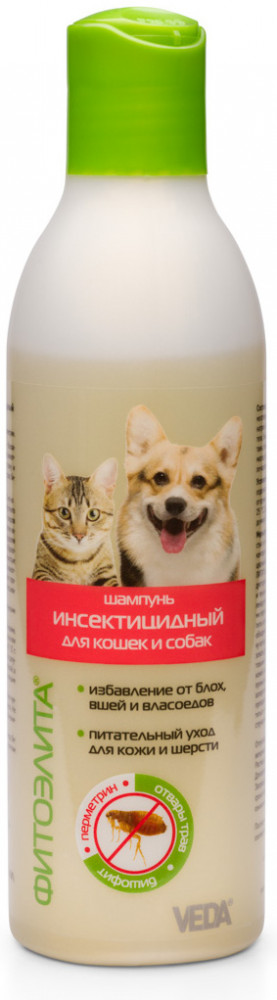 Шампунь инсектицидный для кошек и собак | Veda