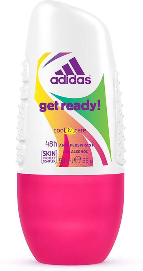 Дезодорант-антиперспирант роликовый «Get Ready» | Cool & Care | Adidas
