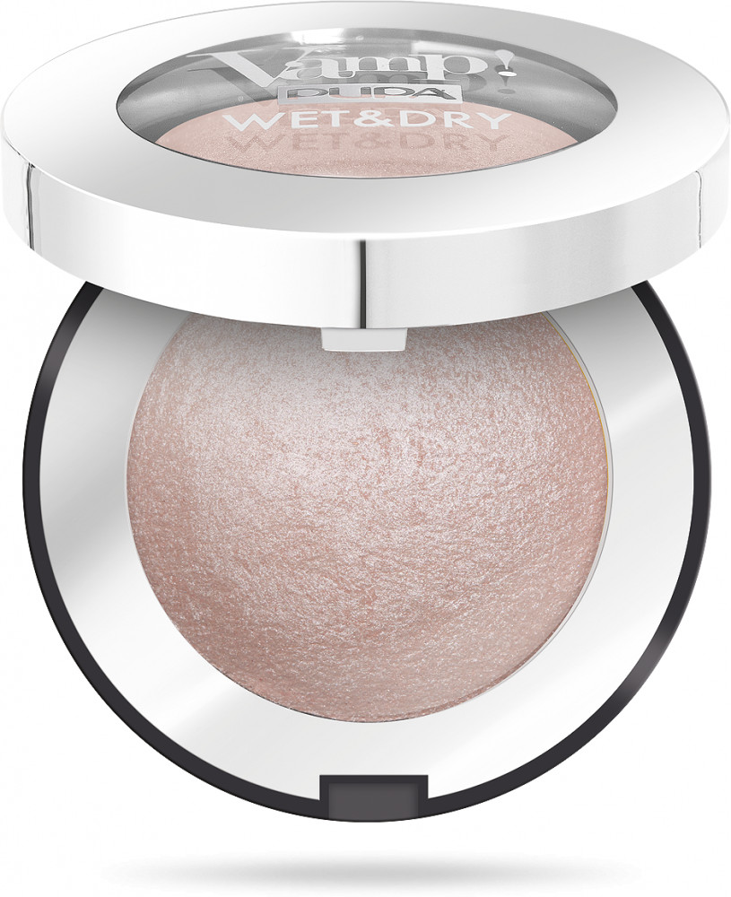 Тени для век «Wet & Dry», оттенок 200 Светящаяся роза | Vamp! | Pupa