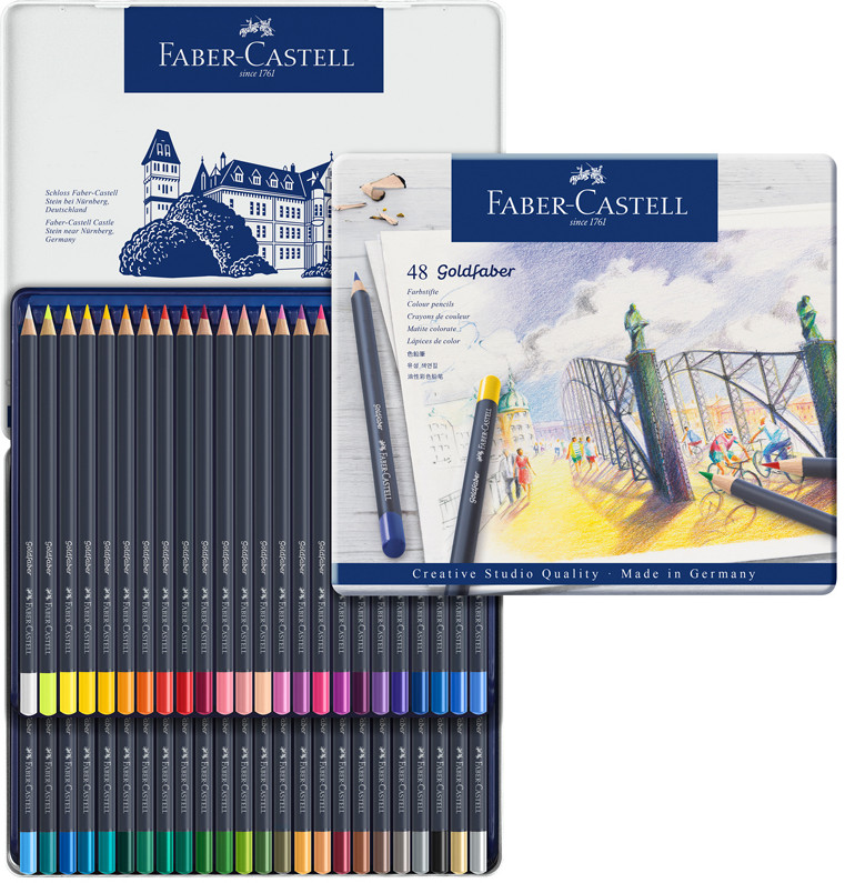 Набор цветных карандашей | Goldfaber | Faber-Castell