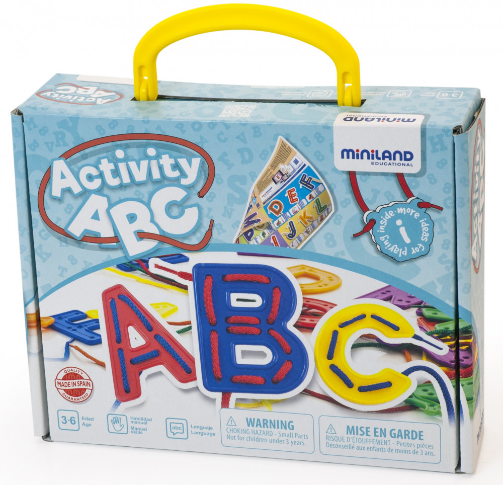 Шнуровка «Буквы» | Miniland