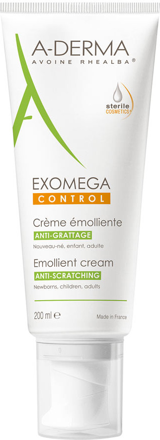 Крем для лица и тела смягчающий | Exomega control | A-derma