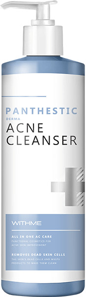 Гель очищающий для лечения и предотвращения воспалений на коже лица и тела | Withme | Evas