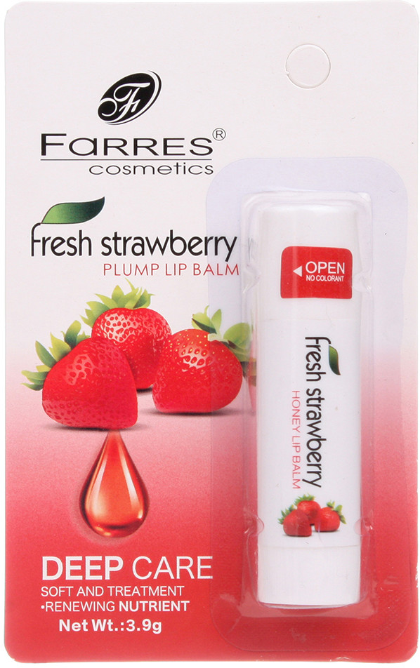 Гигиеническая помада «Fresh strawberry» | Farres