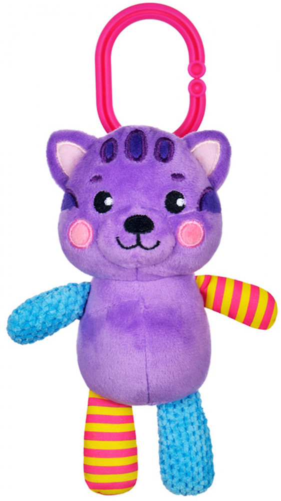 Подвеска-погремушка с вибрацией «Котик» | Жирафики