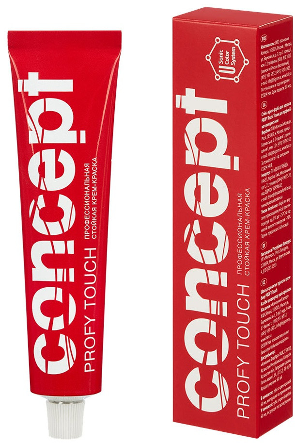 Крем-краска для волос профессиональная, оттенок 10.31 Очень светлый золотисто-жемчужный | Profy Touch | Concept