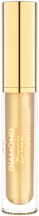 Тени для век жидкие «Shimmering Liquid Eyeshadow», оттенок 01 24K Gold | Diamond Breeze | Golden Rose