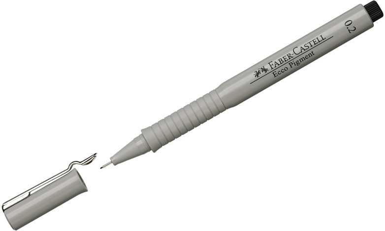 Ручка капиллярная | Ecco Pigment | Faber-Castell