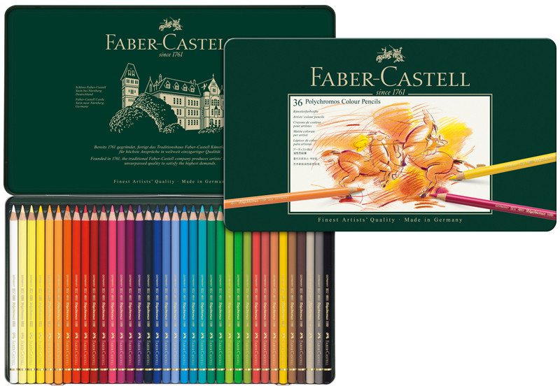 Карандаши цветные художественные | Polychromos | Faber-Castell