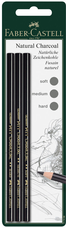 Набор угольных карандашей | Pitt | Faber-Castell