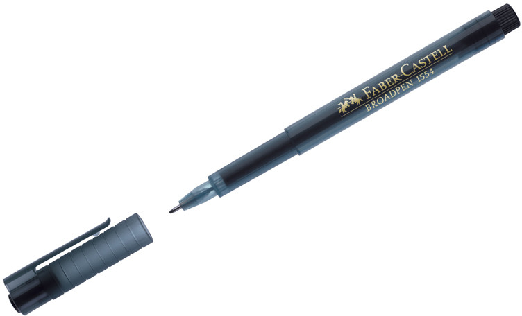 Ручка капиллярная | Broadpen 1554 | Faber-Castell