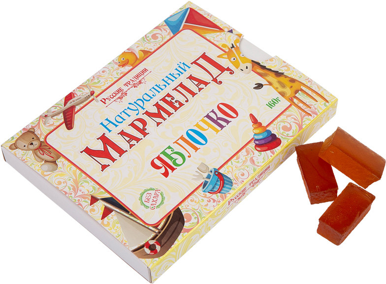 Мармелад натуральный «Яблочко» | Русские традиции