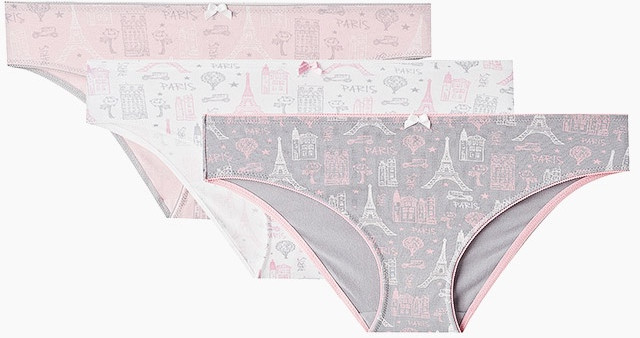 Трусы-слип «Париж» (3 шт.) | Multipack | Alla buone