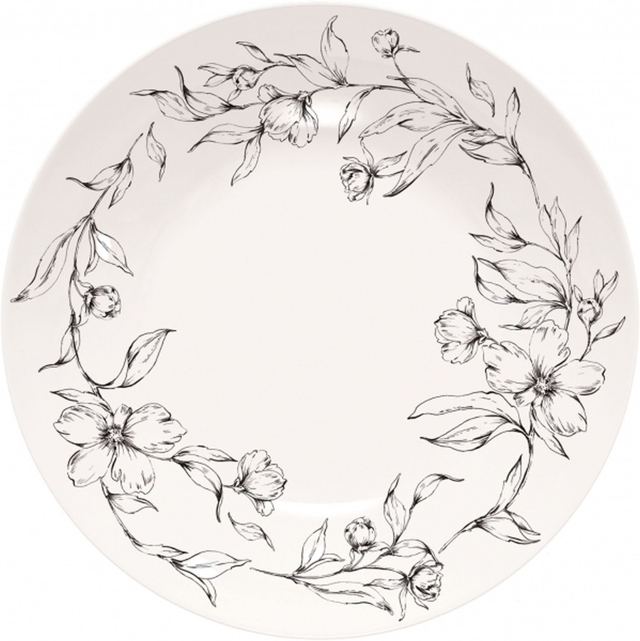 Тарелка суповая «Peonia» | Peonia | Luminarc