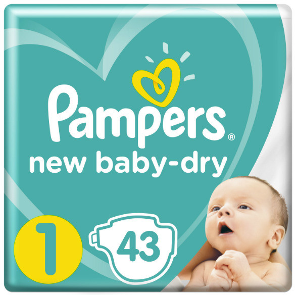 Подгузники детские | New Baby-Dry | Pampers