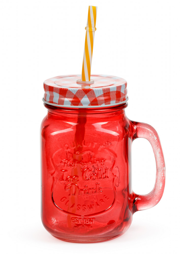 Кружка с трубочкой