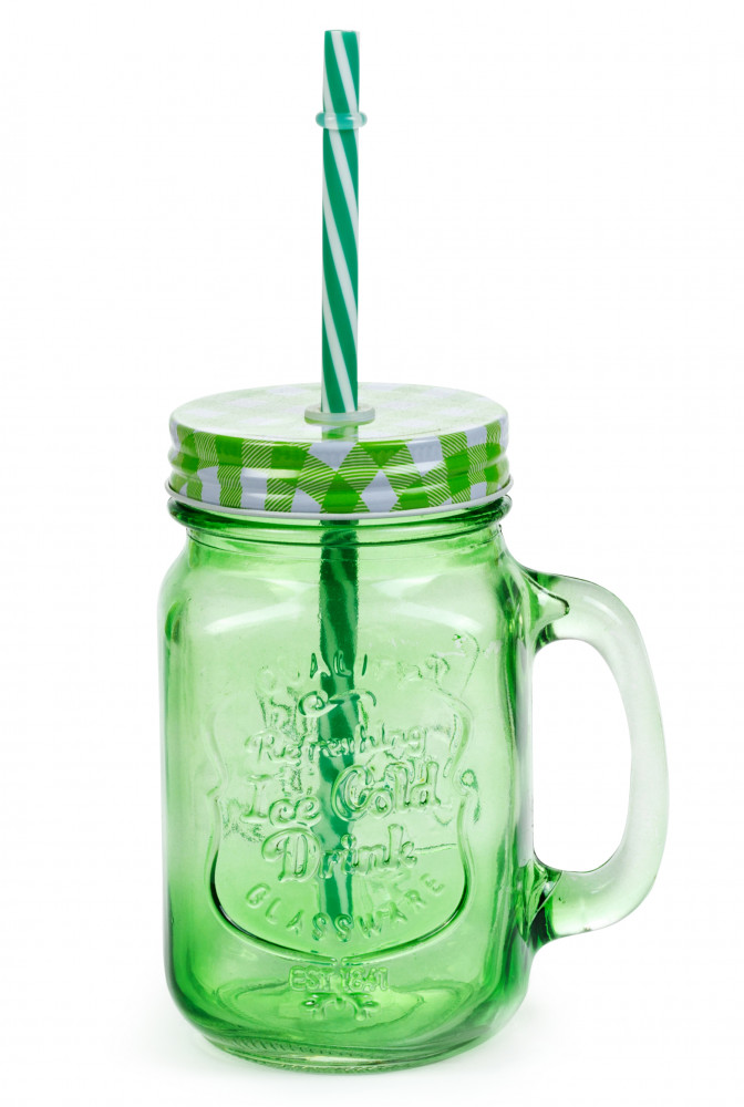 Кружка с трубочкой