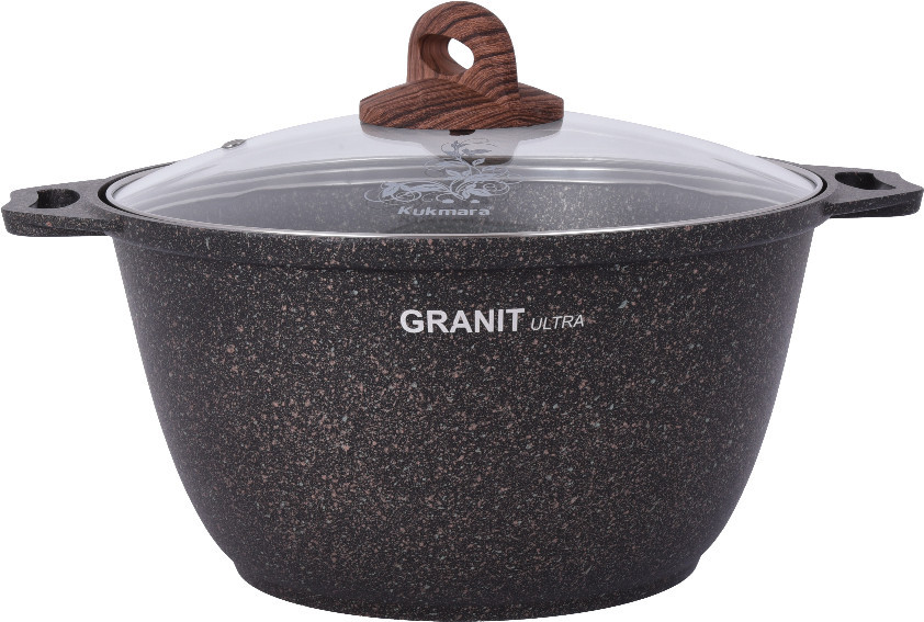 Кастрюля со стеклянной крышкой «Granit ultra original» | Granit Ultra | Kukmara
