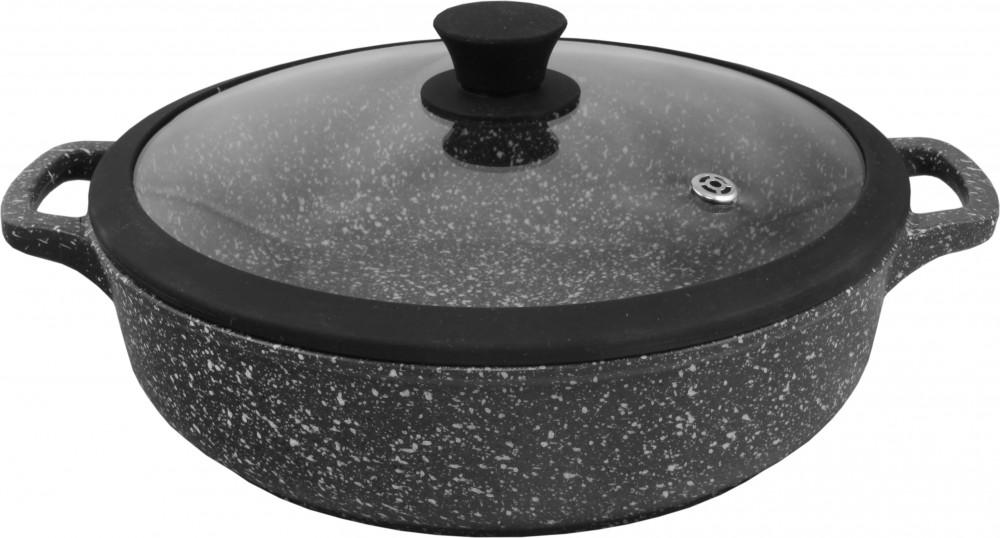 Жаровня «Гранит» с силиконовой крышкой | Гранит | Традиция