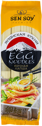 Лапша яичная «Egg Noodles» | Premium | Sen Soy