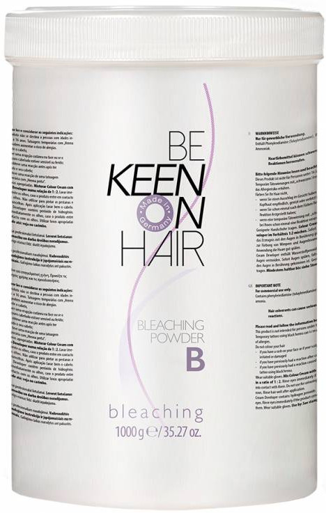 Порошок для профессионального обесцвечивания волос голубой | Keen