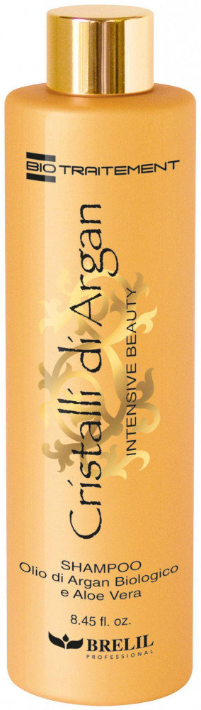Шампунь для волос с маслом аргании и молочком алоэ | Biotraitement | Brelil Professional