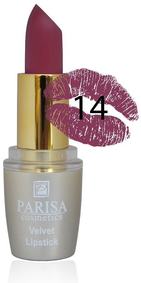 Помада для губ матовая, тон 14 | Parisa Cosmetics