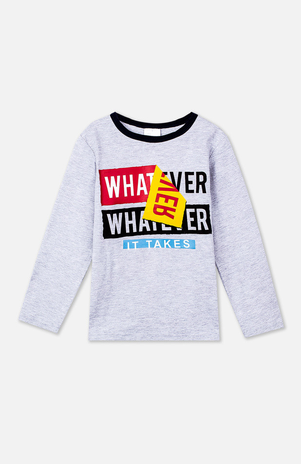 Лонгслив для мальчиков | Snow College | PlayToday