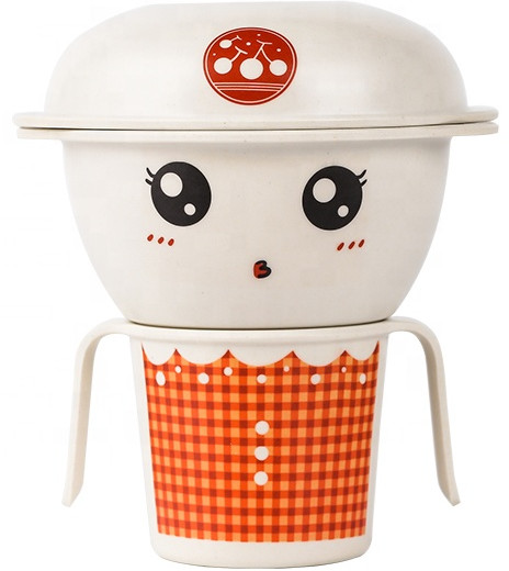 Набор посуды детский «Super girl» | M. M. Bamboo