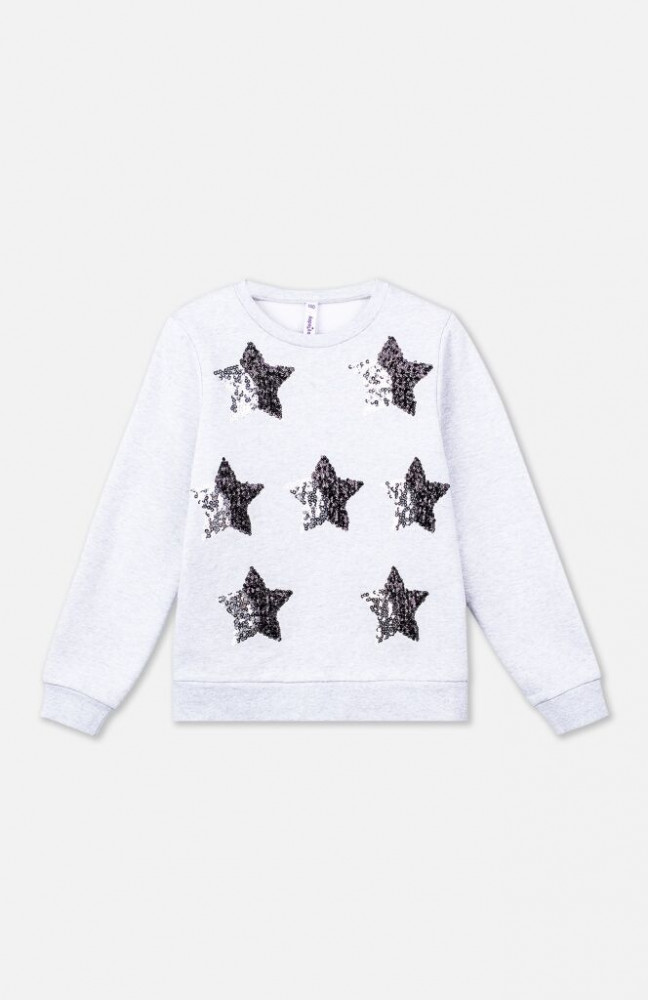 Свитшот для девочек | Shining Cat | PlayToday