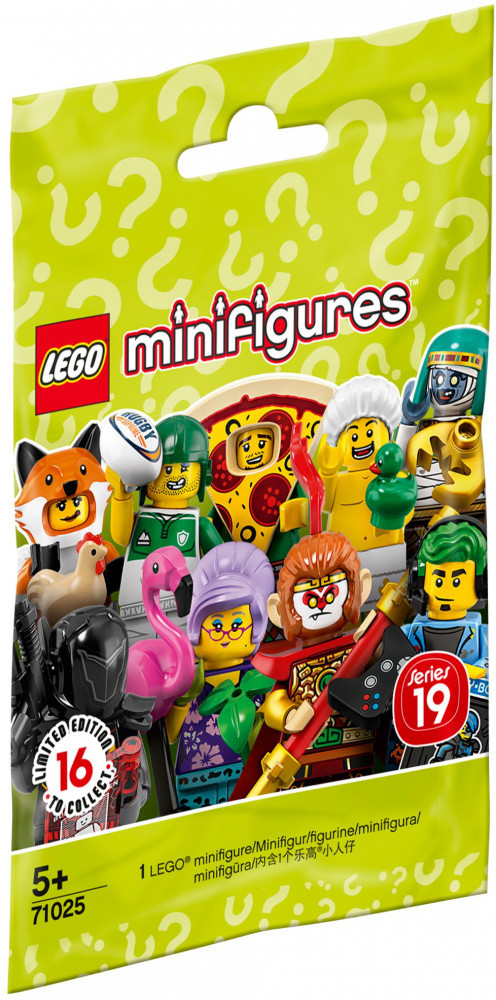 Минифигурки в закрытой упаковке «LEGO. Серия 19» | LEGO Minifigures | LEGO (ЛЕГО)