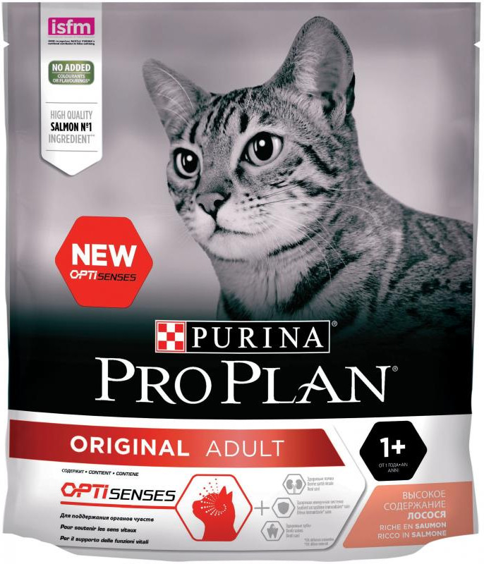Корм для кошек с лососем | Purina Pro Plan