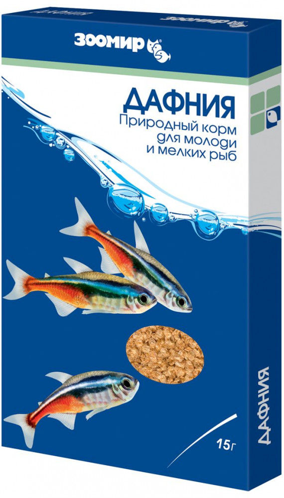 Корм для рыб «Дафния» | Зоомир