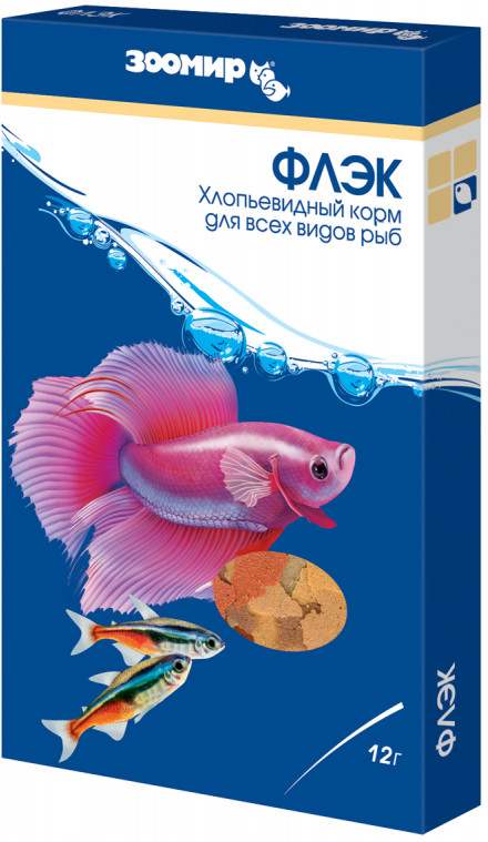 Корм для рыб «Флэк» | Зоомир