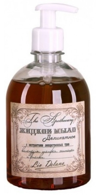 Мыло для рук деликатное с экстрактами лекарственных трав | The Apothecary | Liv Delano