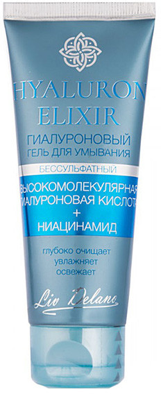 Гель для умывания гиалуроновый | Hyaluron Elixir | Liv Delano