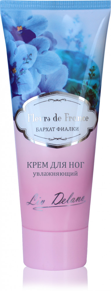 Крем для ног увлажняющий «Бархат фиалки» | Fleurs de France | Liv Delano