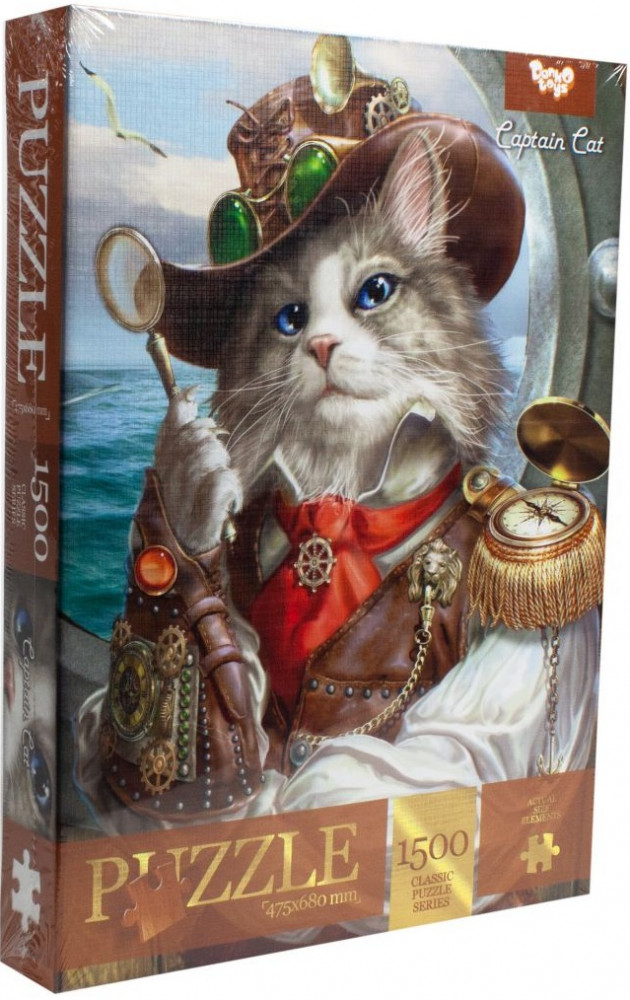 Пазл «Captain Cat» | Danko Toys