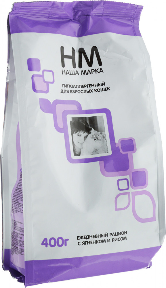 Корм для взрослых кошек с ягненком и рисом | Наша Марка
